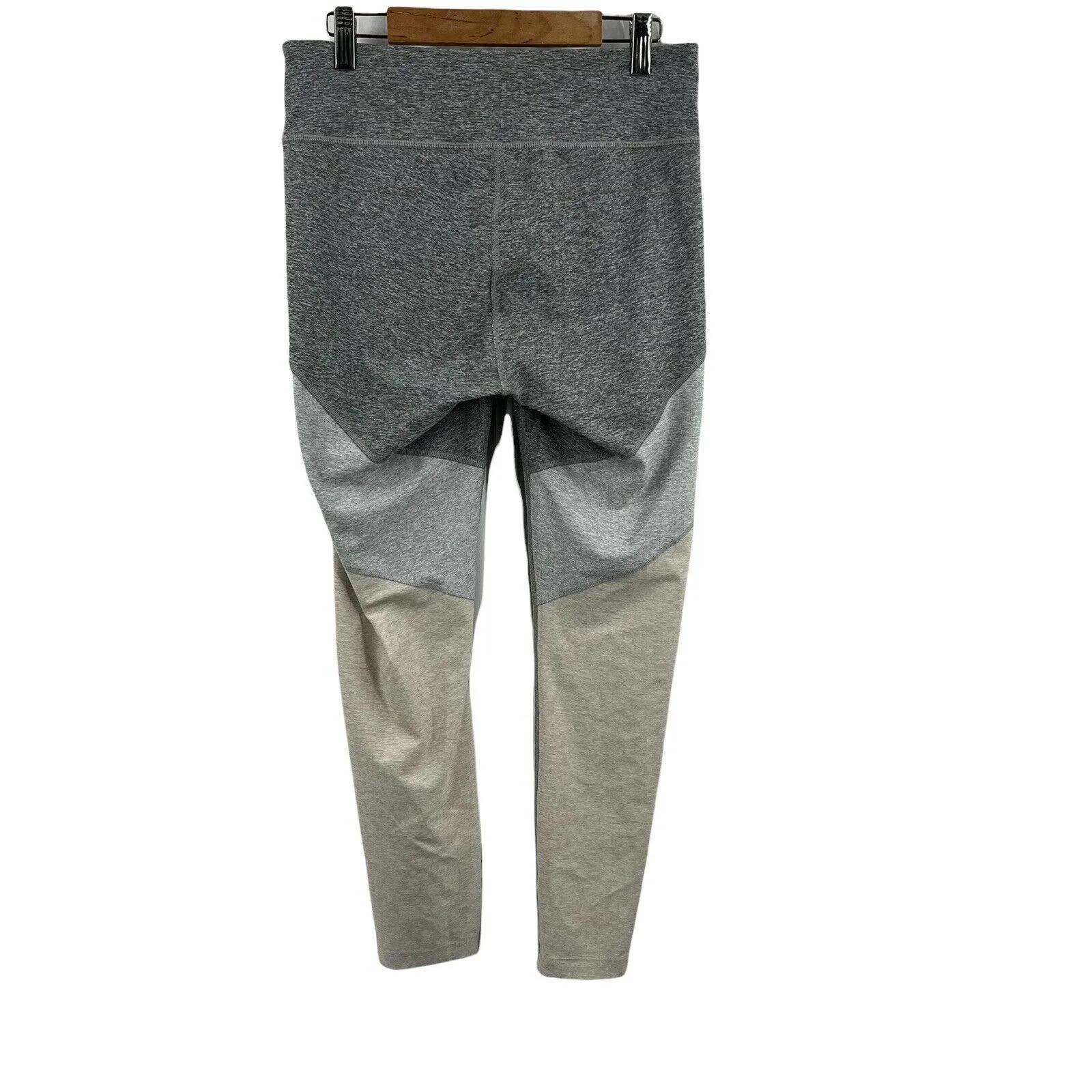 Outdoor‎ Voices Womens Small Springs 7/8 Leggings Gray Tan Neutral Tricolor L - Image 4