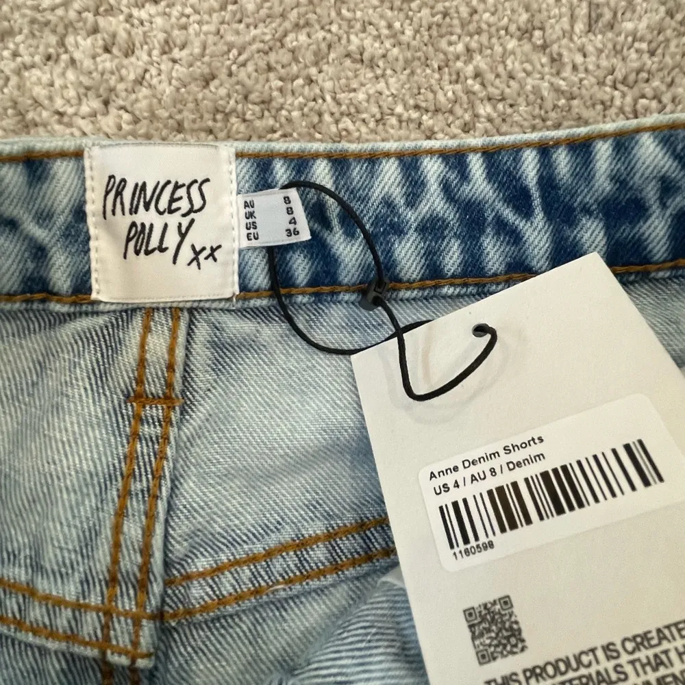 Princess Polly Jean Shorts NWT - Image 2