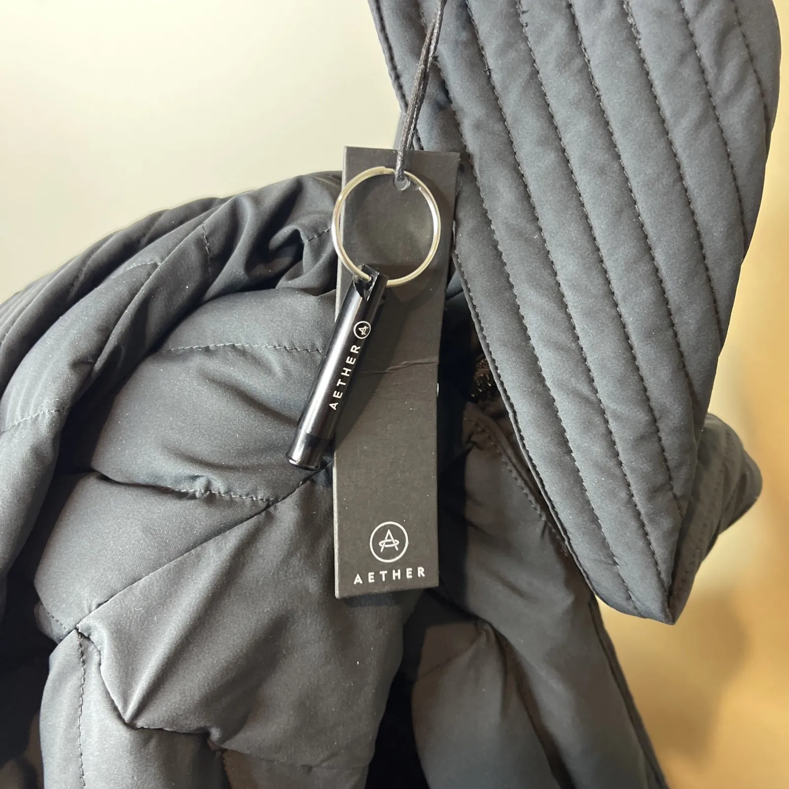 New Aether Appearal‎ Passport Jacket in Jet Black Sz 3 Medium - Image 12