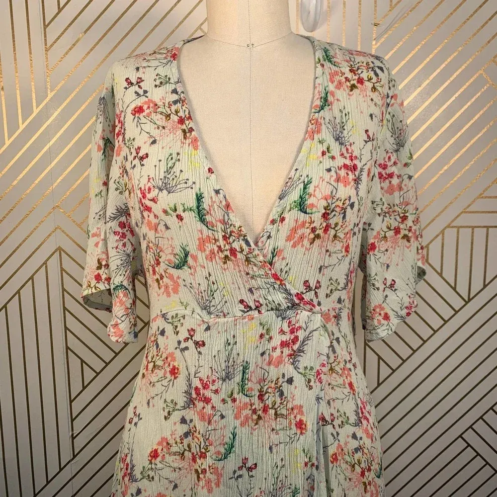 RAGA Secret Escape Floral Faux Wrap‎ Maxi Dress - Image 5