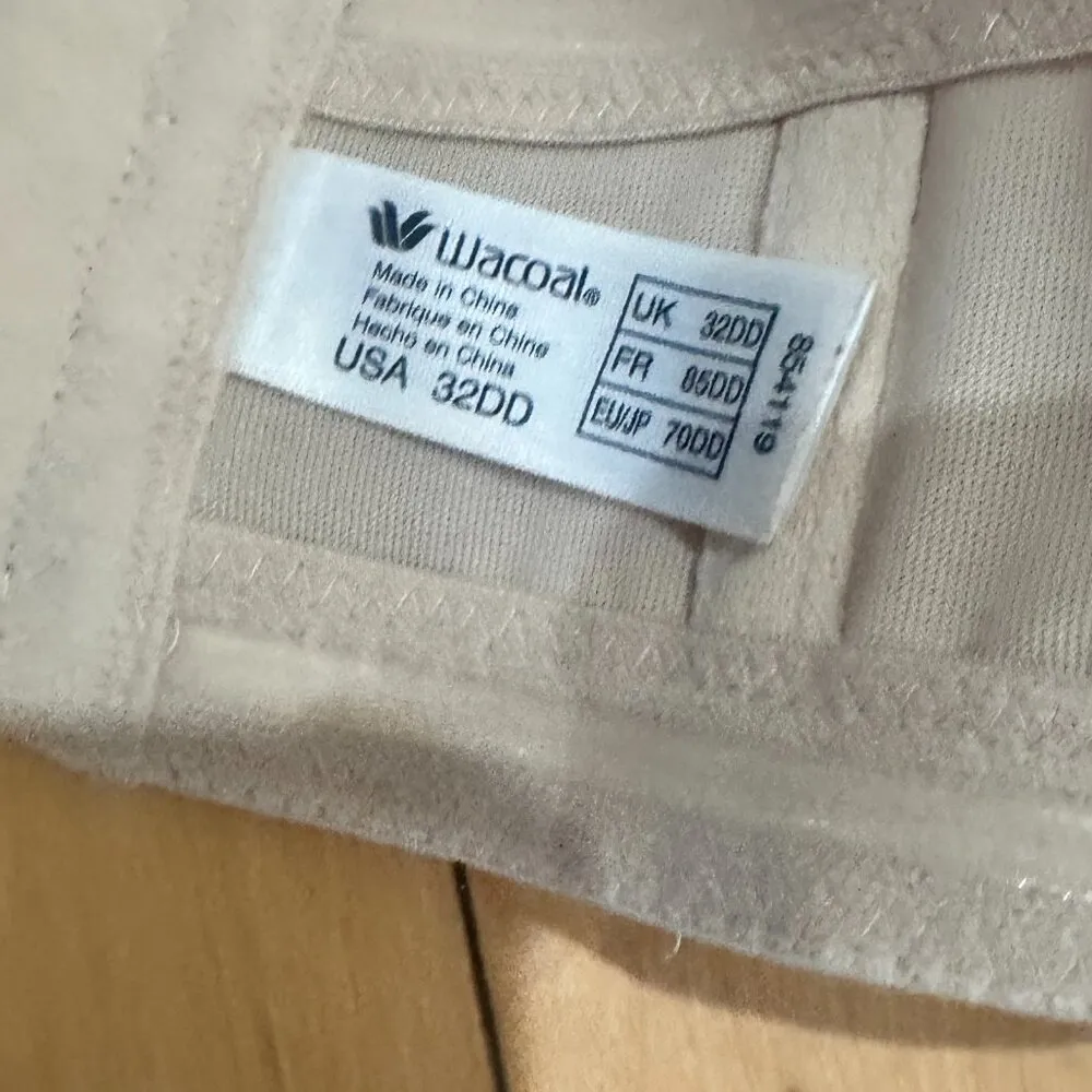 Wacoal 32DD Nude Neutral Padded Strapless Bra - Image 7