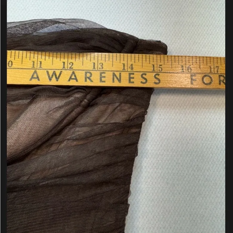 BCBGMaxAzria Strapless Dress in Rich Brown - Image 12