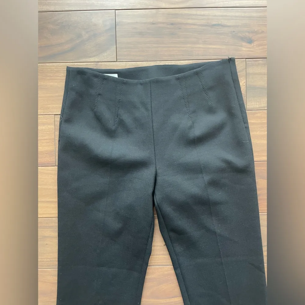 Incotex A Slowear Brand Wool Trousers Size 42 Black - Image 2