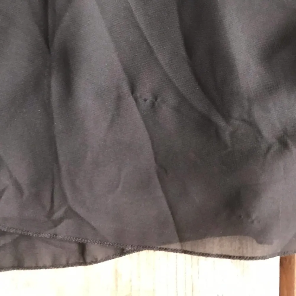 Lulu's YA Los Angeles Womens Dress Sz Small Caged Neckline Little Black Silk NEW - Image 98