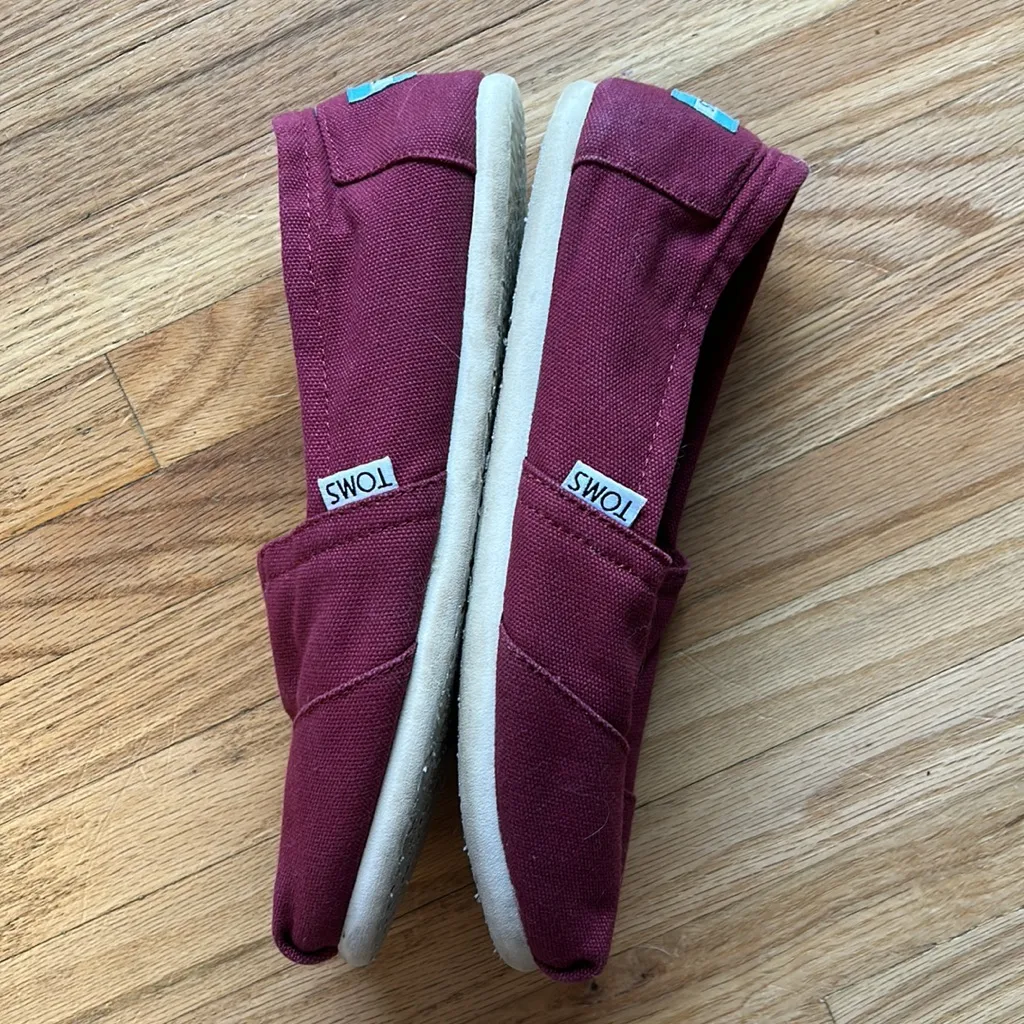 Toms Burgundy canvas  - Image 6