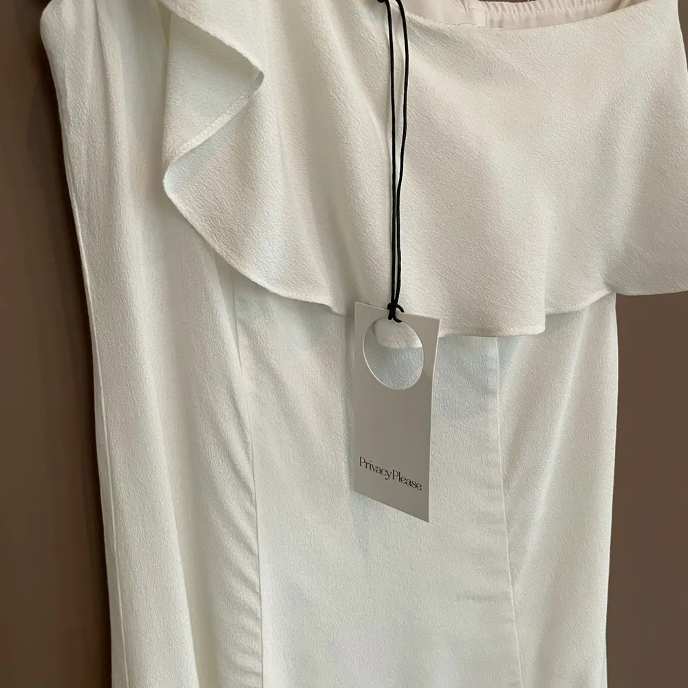 NWT Privacy Please x Revolve Tate‎ Dress White S - Image 6