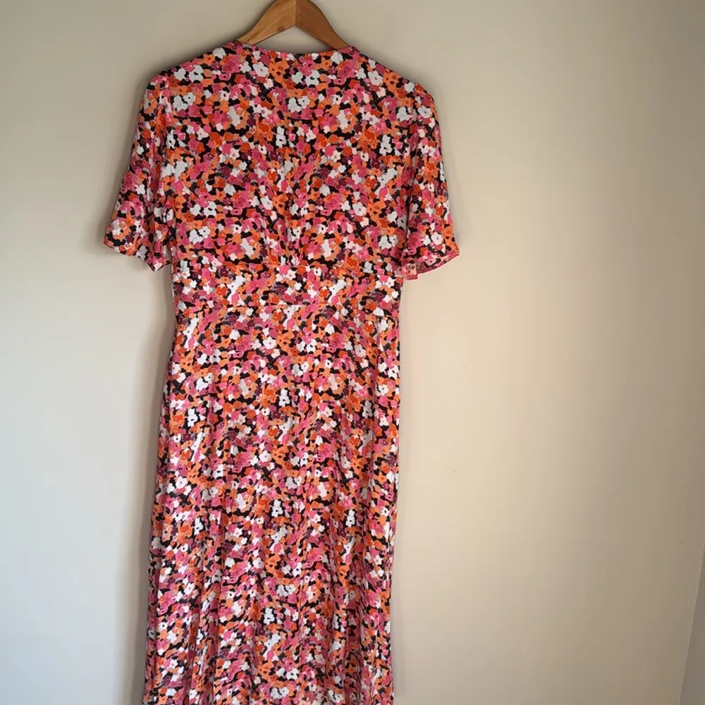 NEW nobody's child alexa midi dress theresa floral Pink Size 12 - Image 2