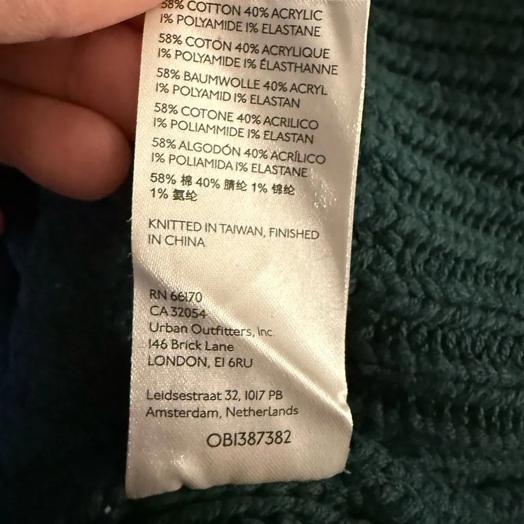 Free People Women’s Sz Small Swim Too Deep Cardigan Sweater Oversized Chunky NWT - Image 8