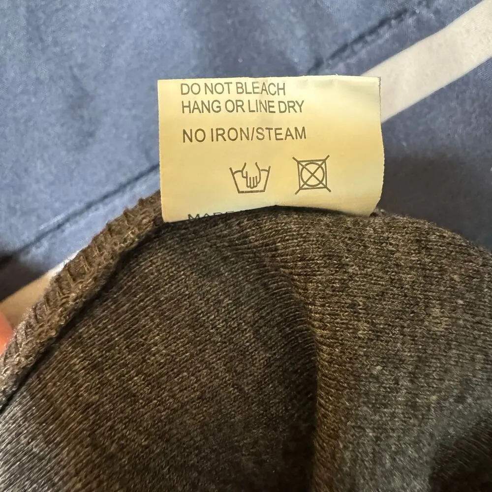 SENSERISE Women’s Size XL Gray Casual Layering Crewneck Long Sleeve - Image 8