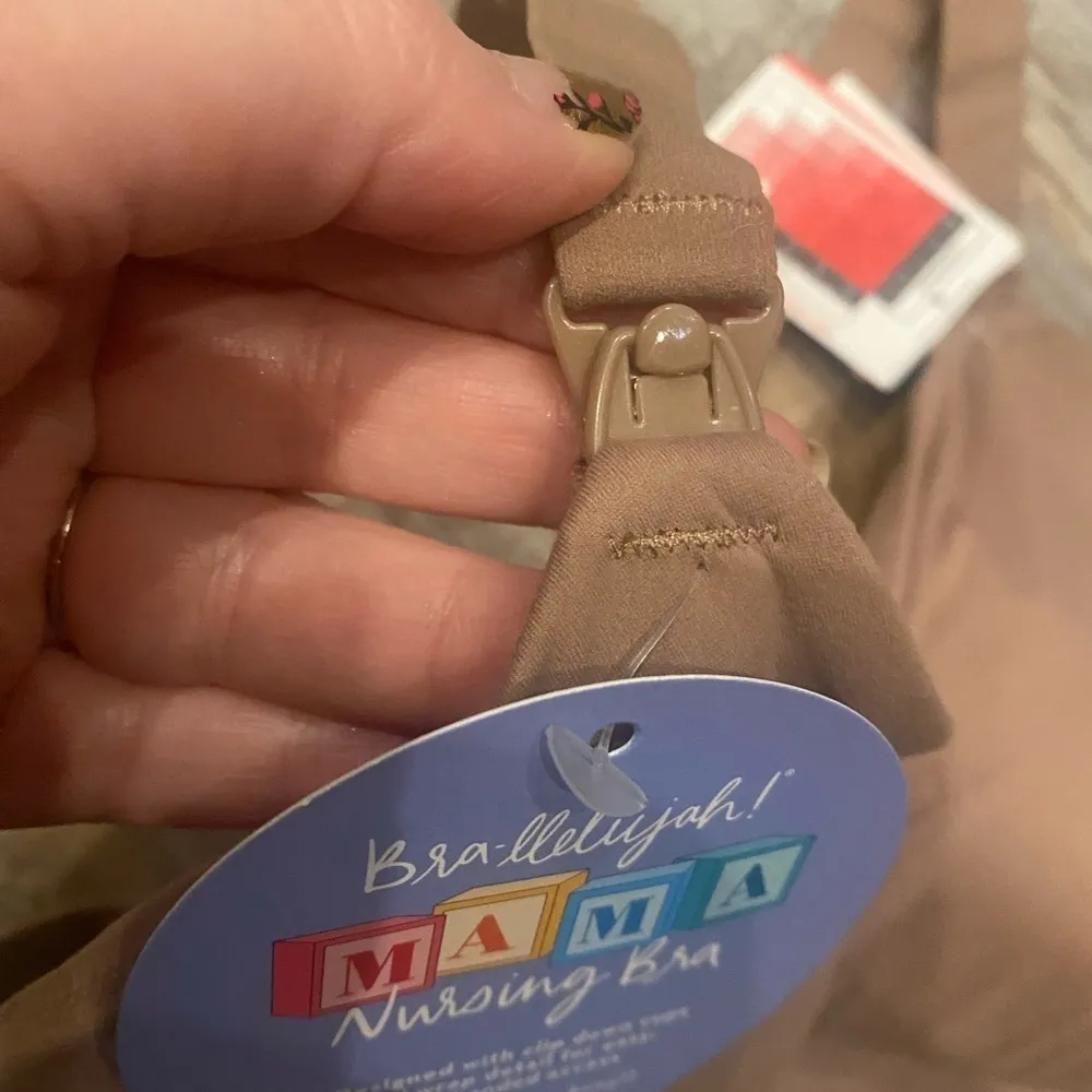 Spanx Small Bra Brown Bra-Llelujah Mama Nursing Wireless Pullover Stretch NWT - Image 4