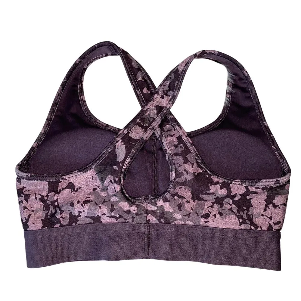 Under Armour Crossback Camo Splatter Sports Bra XS - Image 3