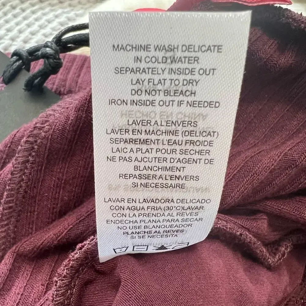 N:PHILANTHROPY Reign Pant‎ in Space Cherry NWT - Image 8