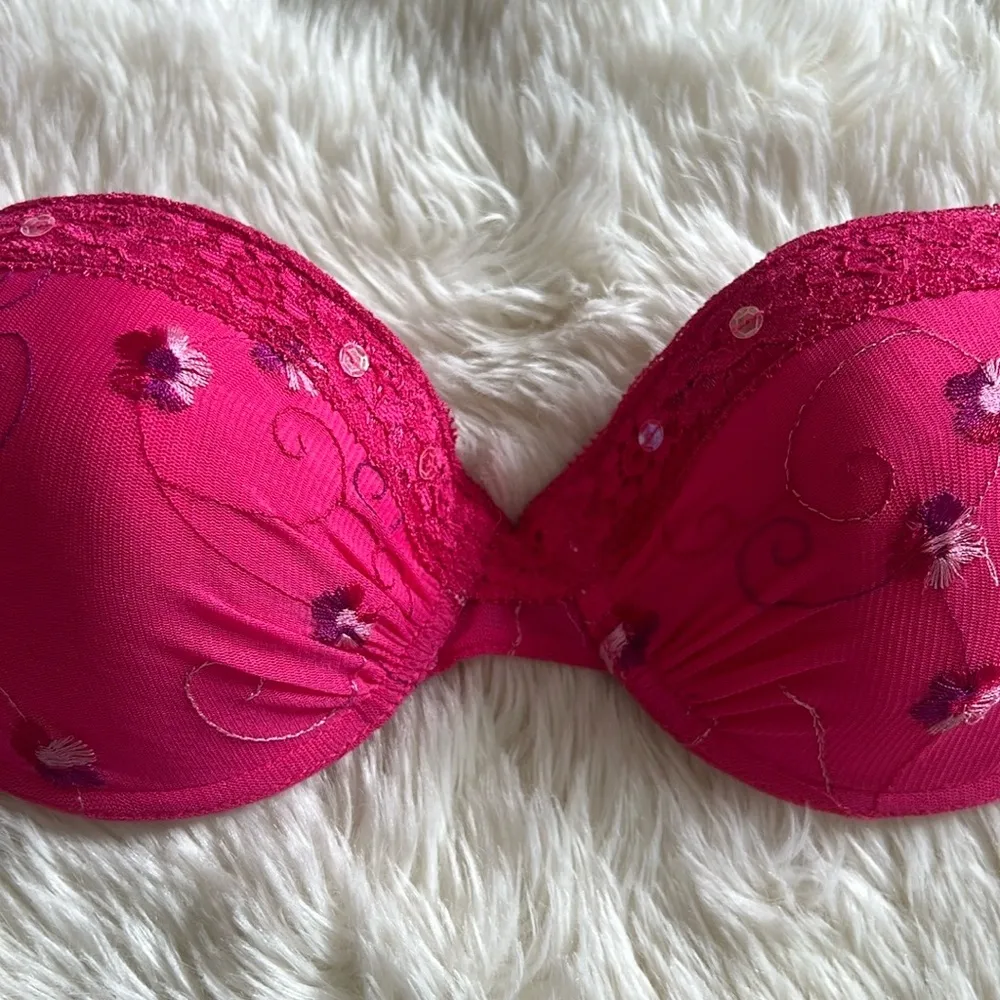 Y2K Victoria’s Secret Floral Bra - Image 3