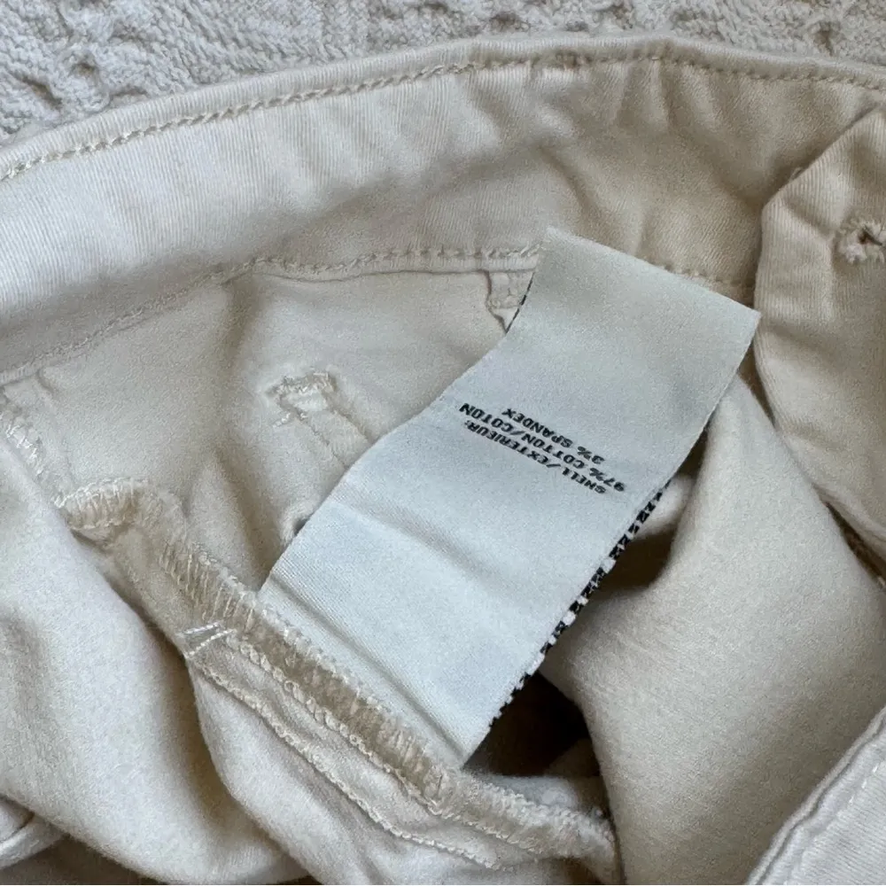 Bagatelle Cream Chino Pocket Pants - Image 9