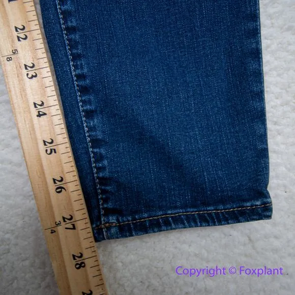 New! Madewell‎ Maternity Over-the-Belly Skinny Jeans in Hayes Wash, size 33 - Image 8