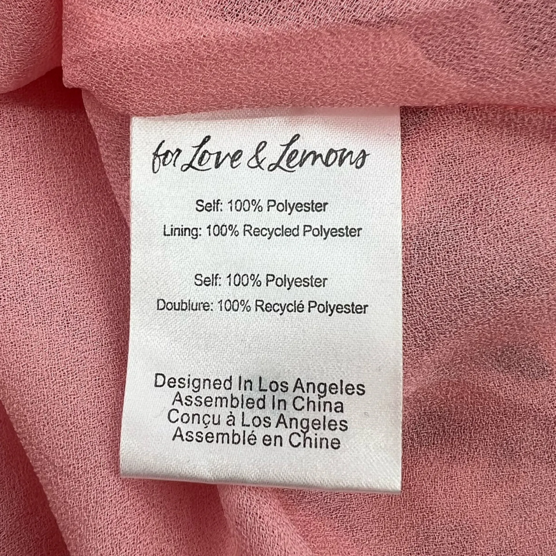 NWT For Love & Lemons Guinevere Maxi Dress Pink floral Sz S - Image 8