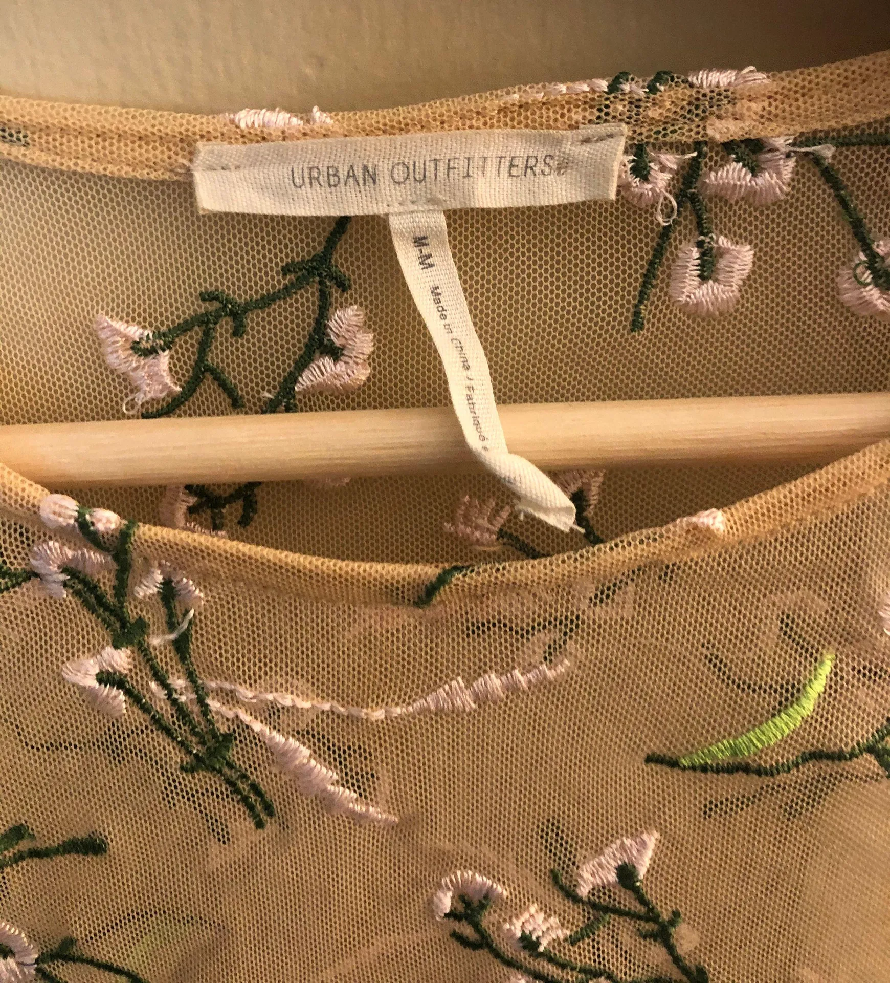 Mesh Floral Top - Image 2