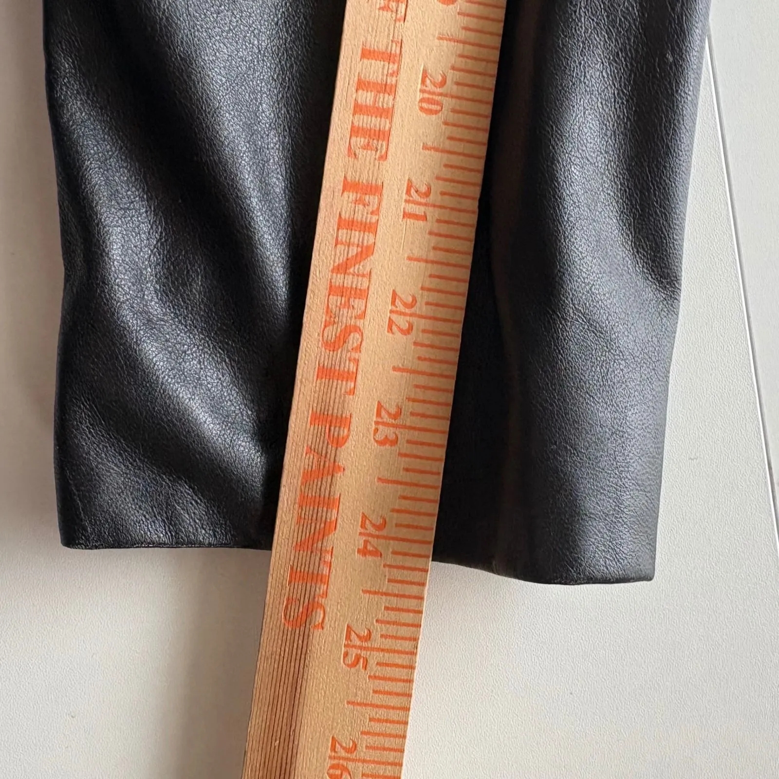 Wilson Leather Black Button Front Jacket Coat Women XL Thinsulate Lined - Image 5