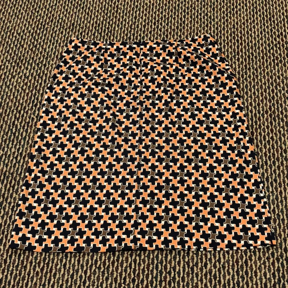 A-line Checkered Print Skirt Sz 12 - Image 6