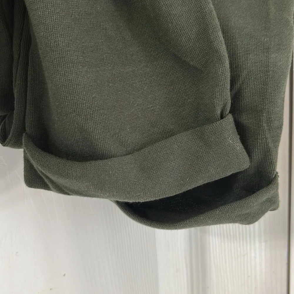 H&M Green Drawstring Waist Sweatpants(Size Small) - Image 4