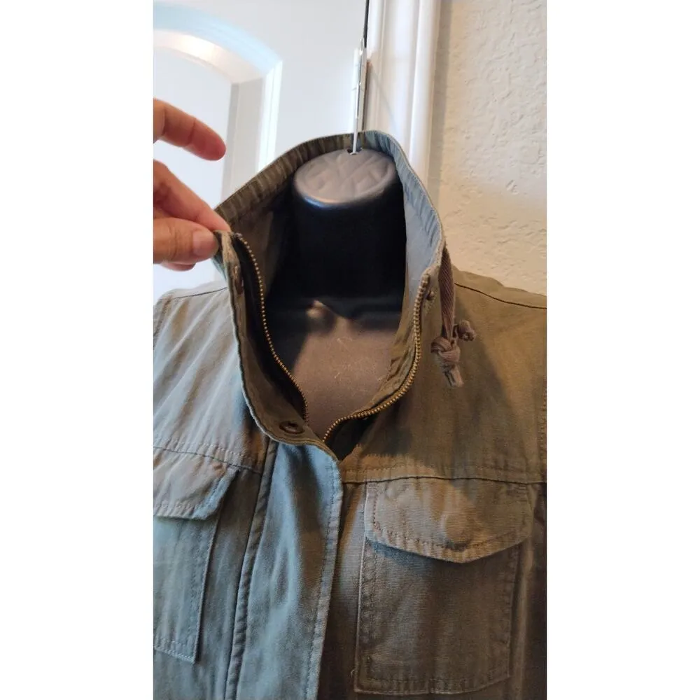 Women’s American Rag Green Utilty Cargo Vest Small - Image 7