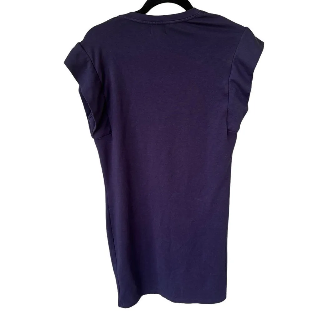 Sundry  Statement Shoulders Dress sapphire Size 1 - Image 5