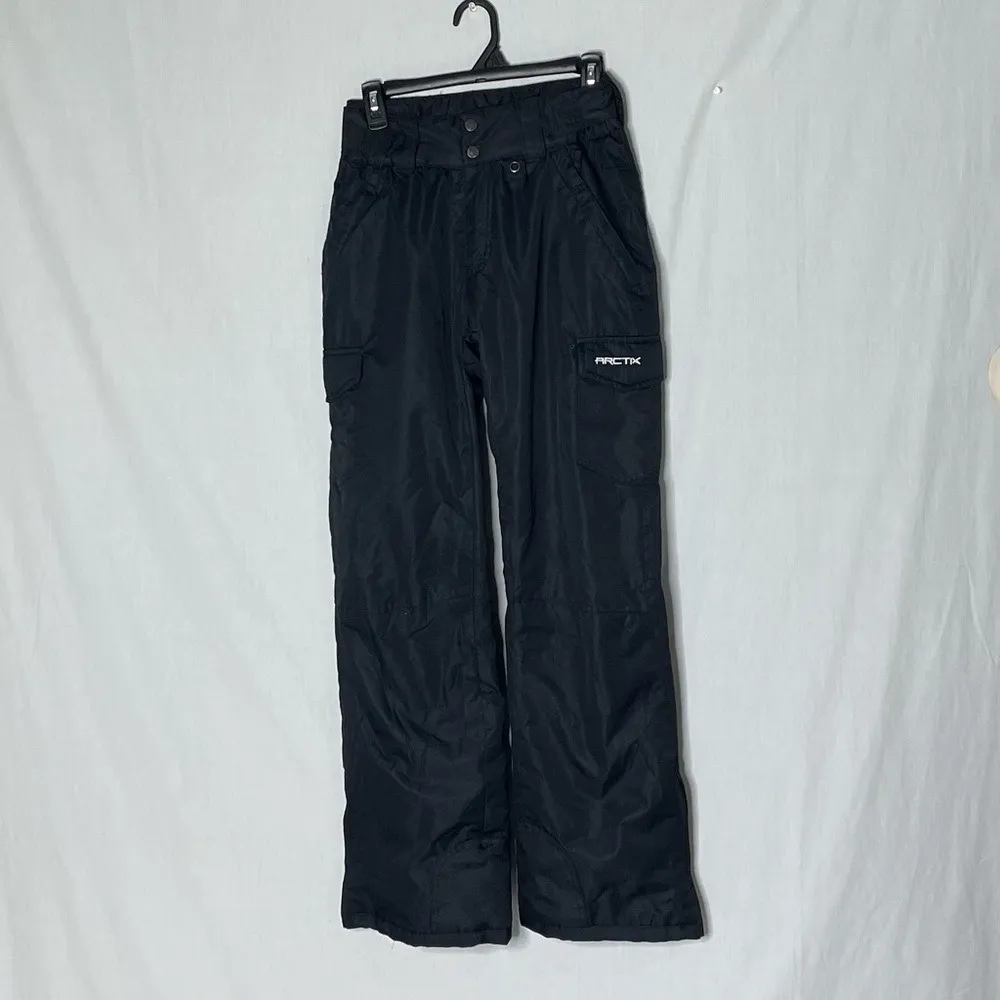 ARCTIX Insulated Women's Snow Sports‎ Pants Small Petite - Black  Style 1830 - Image 3