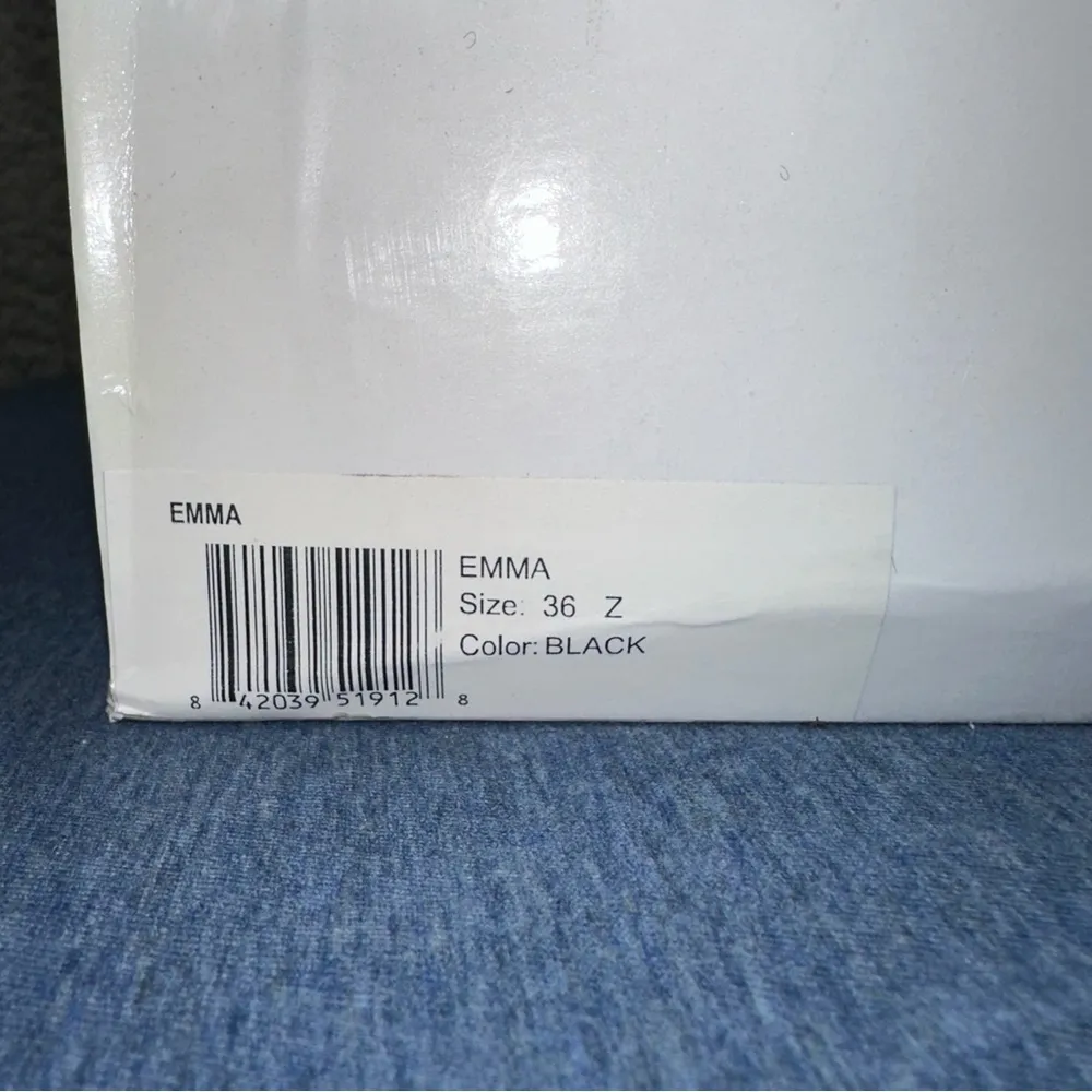 Matiko Shoes Emma Womens EUR 36 US 6 Black Lace Up Heeled Leather Boot NWT - Image 2