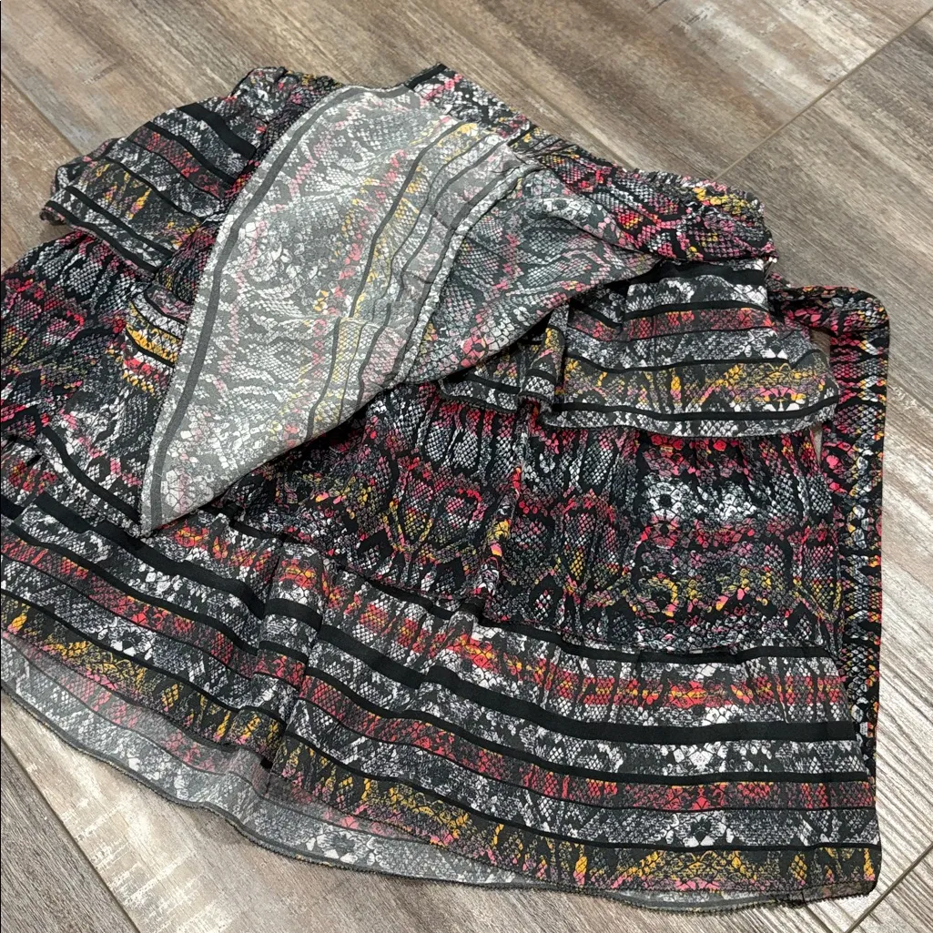 IRO Tucson Ruffle Wrap Skirt - Image 7