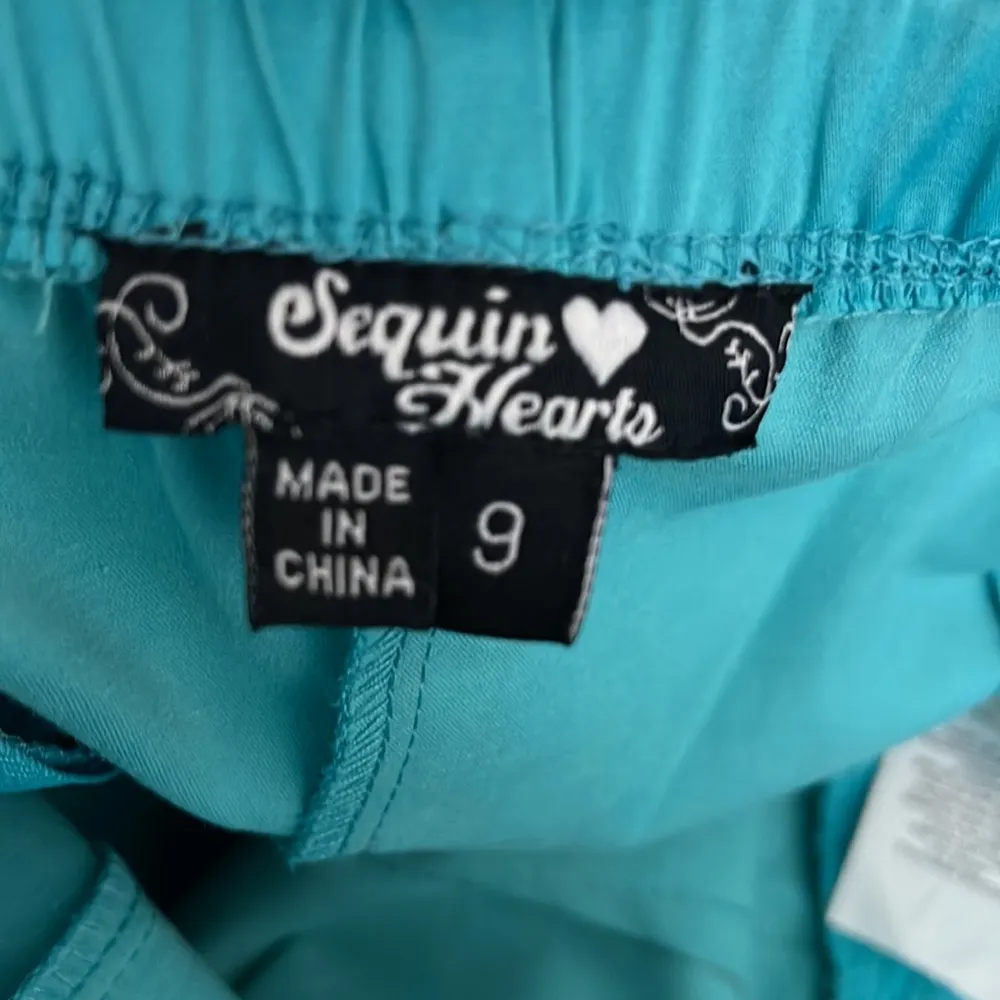 Sequin Hearts NWT!  Strapless Dress Size 9 - Image 6