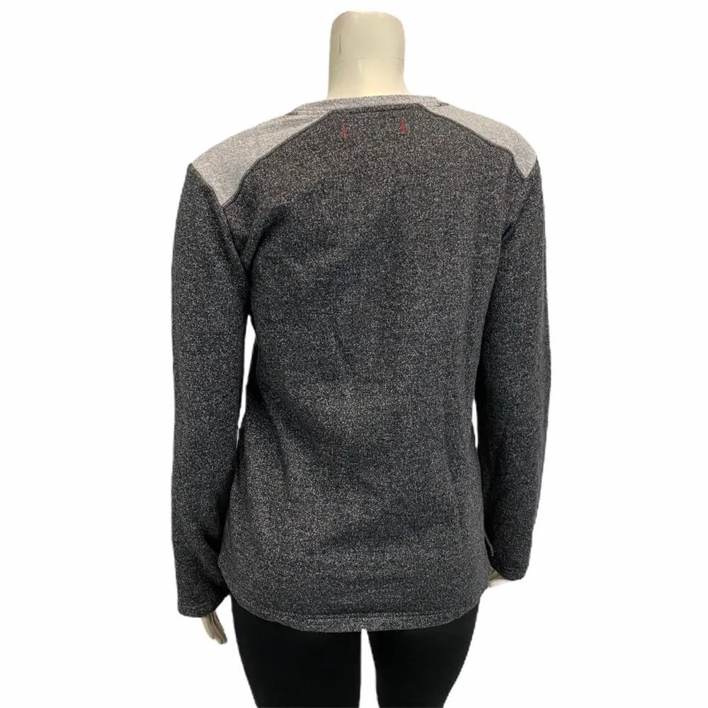 TOMMY BAHAMA Medium Gray Crew Neck Sweater Pullover Sweatshirt - Image 4