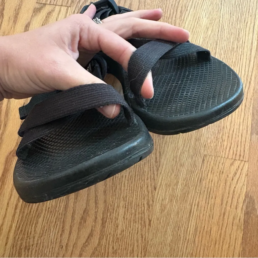 Chaco Z1 Classic Sandal Outdoor Hiking Shoes Black Womens Size 8 Adjustable - Image 12
