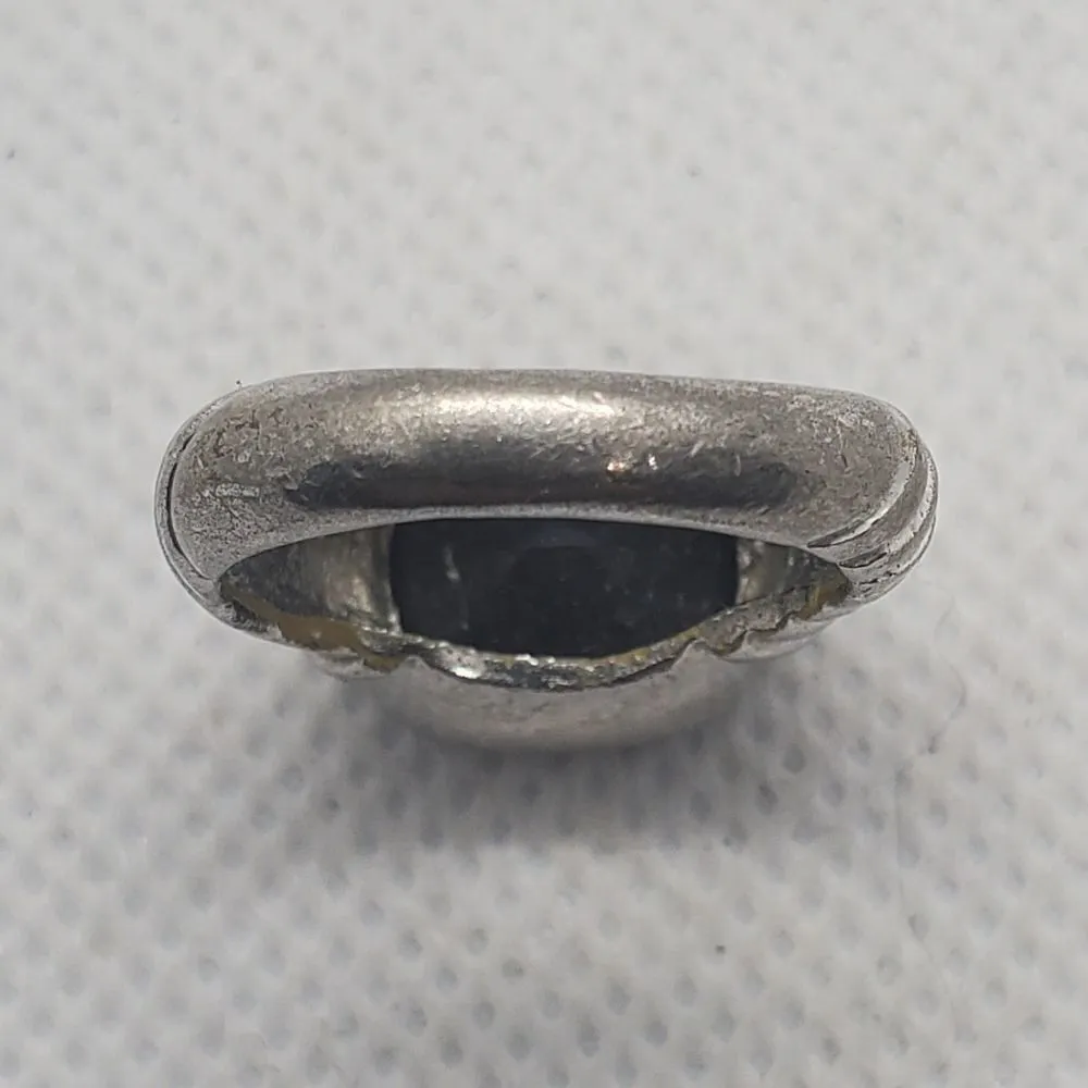 Premier Designs Silver Tone & Black Ring (6) - Image 5