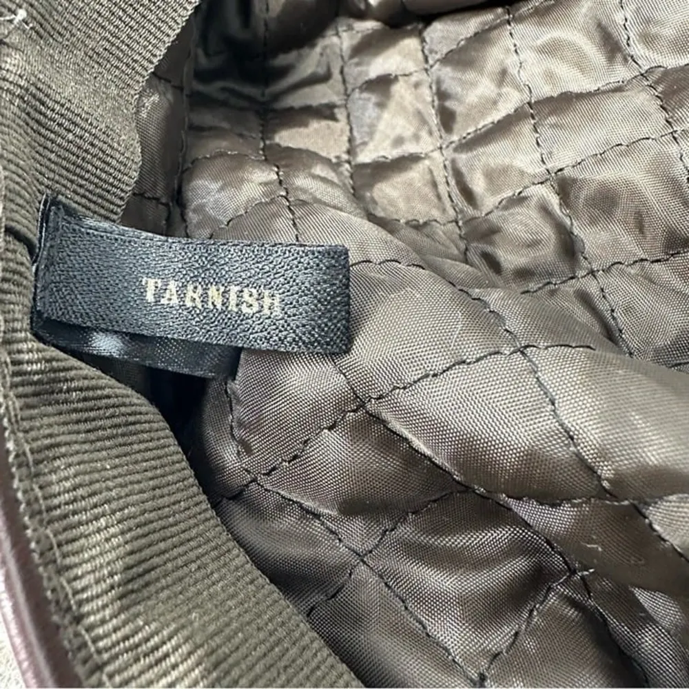 Tarnish Italy Boucle Newsboy Cap Blue - Image 12