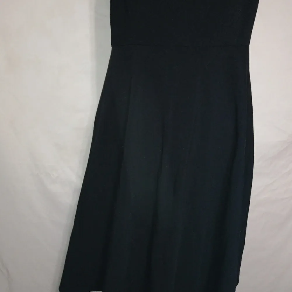 AB Studio 12 Black Fitted Dress Funeral - Image 2