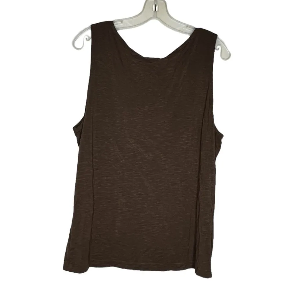 Easywear by Chico's Brown Tank Top - Image 34