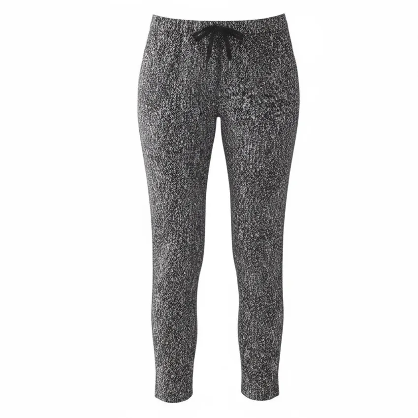 Lululemon Jet Pant Black White Speckled Slim Jogger 4 Athleisure - Image 2
