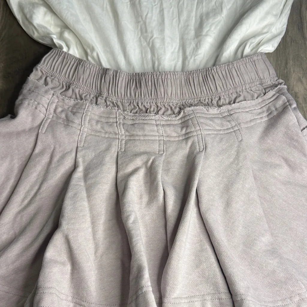 Daily Practice Anthropologie Goal Line Twofer Mini Dress Size Medium White - Image 6