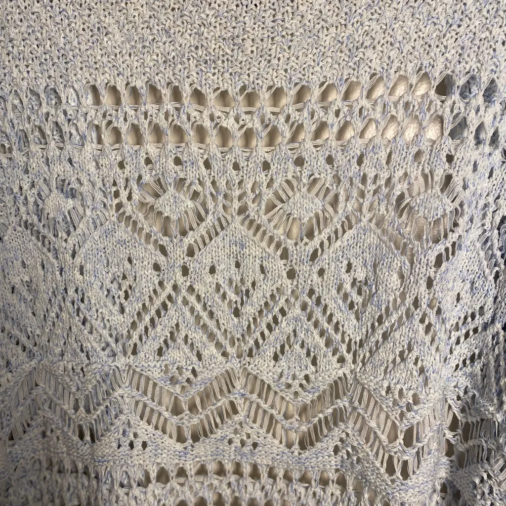 Relativity Light Blue Knit Cardigan 2XL EUC Open Front - Image 7