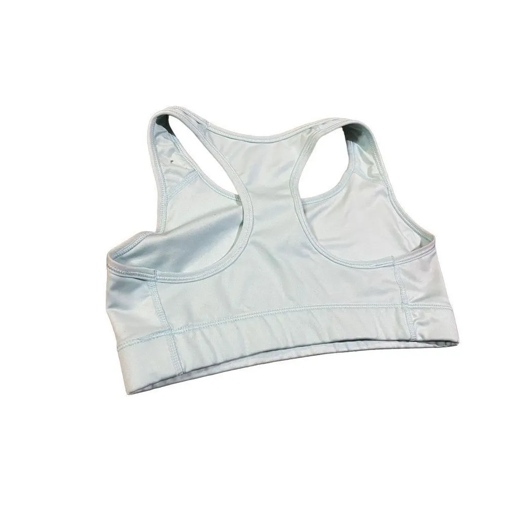 Nike low impact light blue sports bra sz small - Image 4