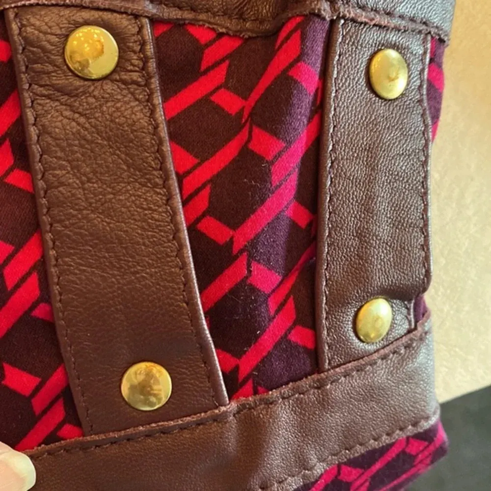 Arden B Pink/Purple Leather Jacket​ - Image 16