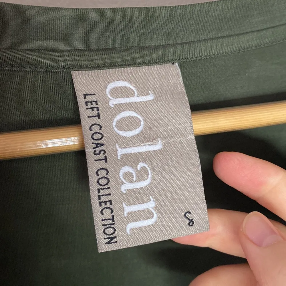 Anthro Dolan Left Coast Horizon colorblock dress in green and black combo sz S - Image 9