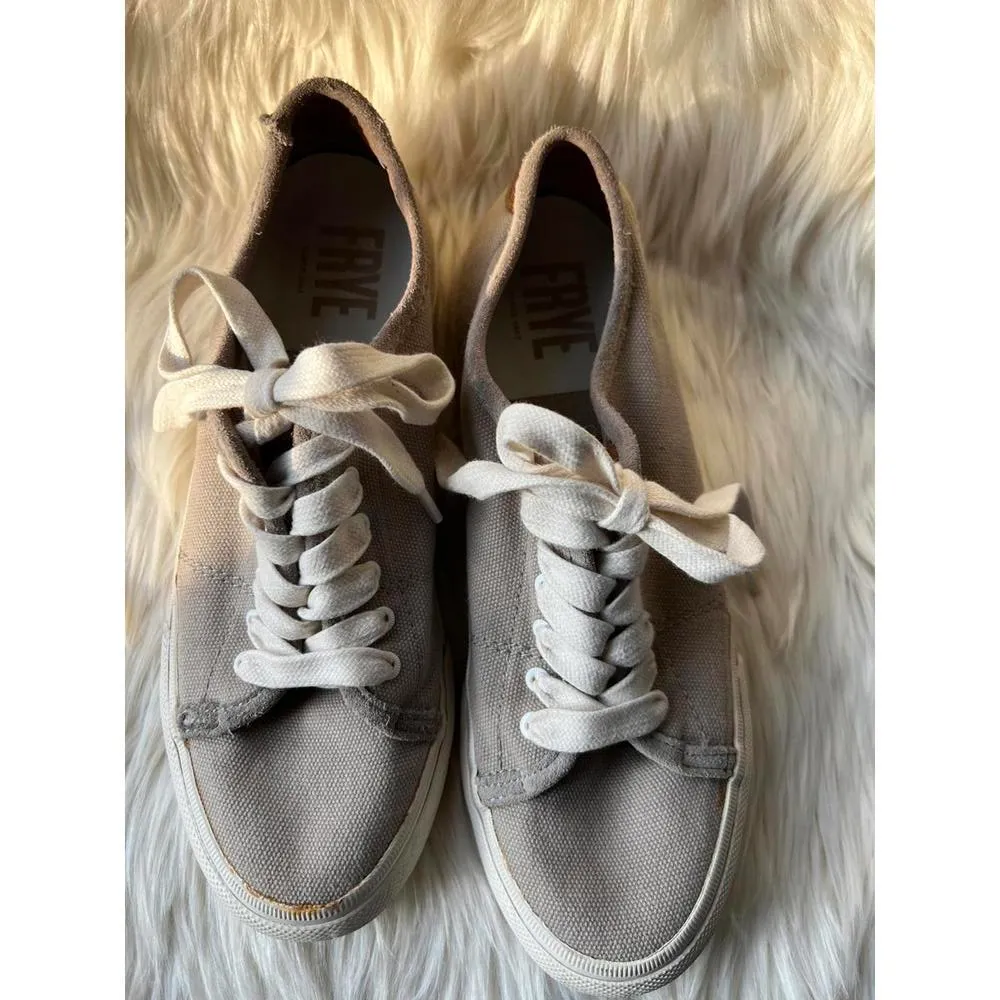 Frye Casual Canvas Sneakers - Size 7 - Image 3