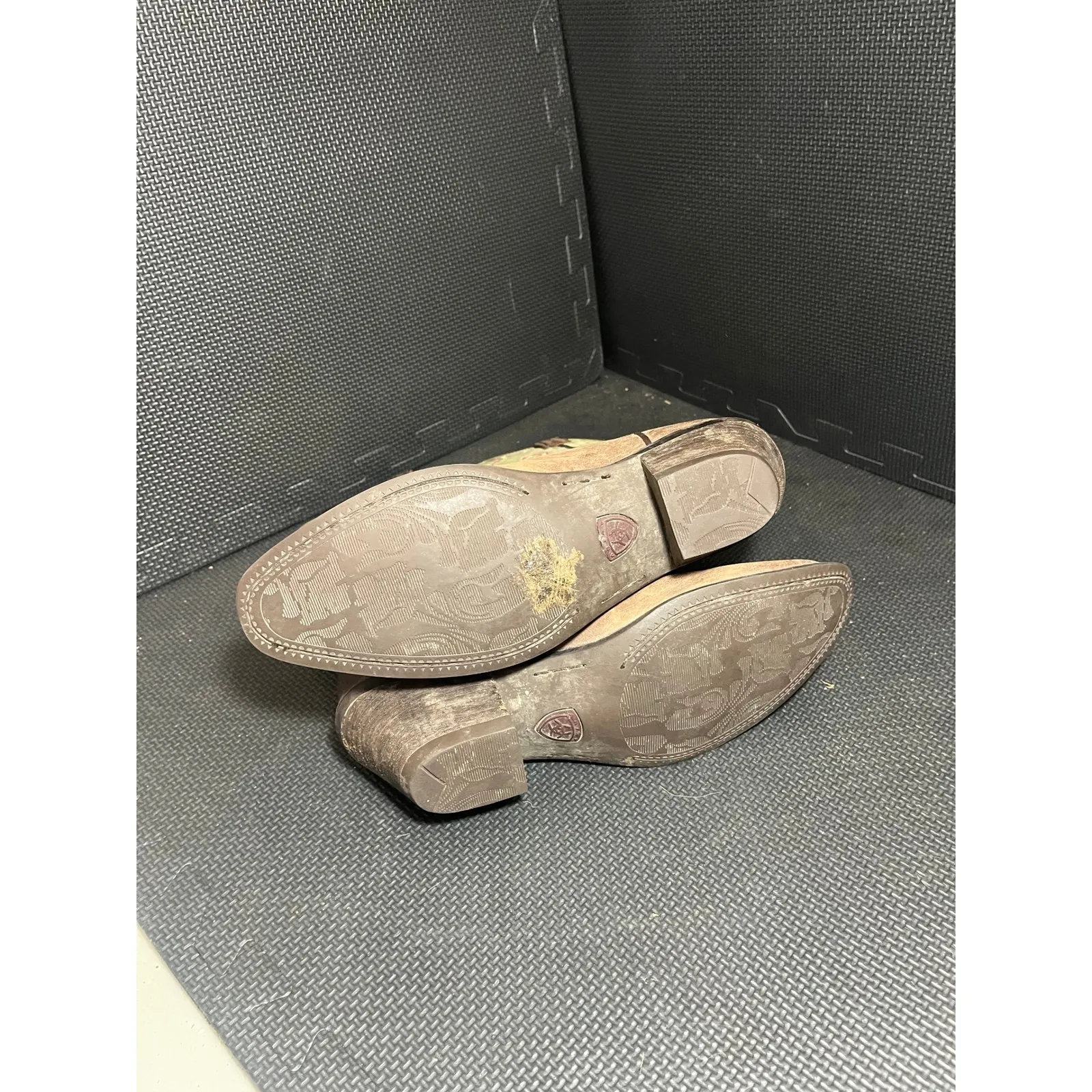 Womens Ariat 15771 Manzanita Green Leather Western Cowboy Snip Toe Boots Size 8 - Image 6