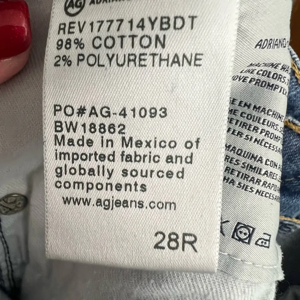 Ag ed adriano Goldschmied the Farrah skinny ankle jeans size 28R - Image 3