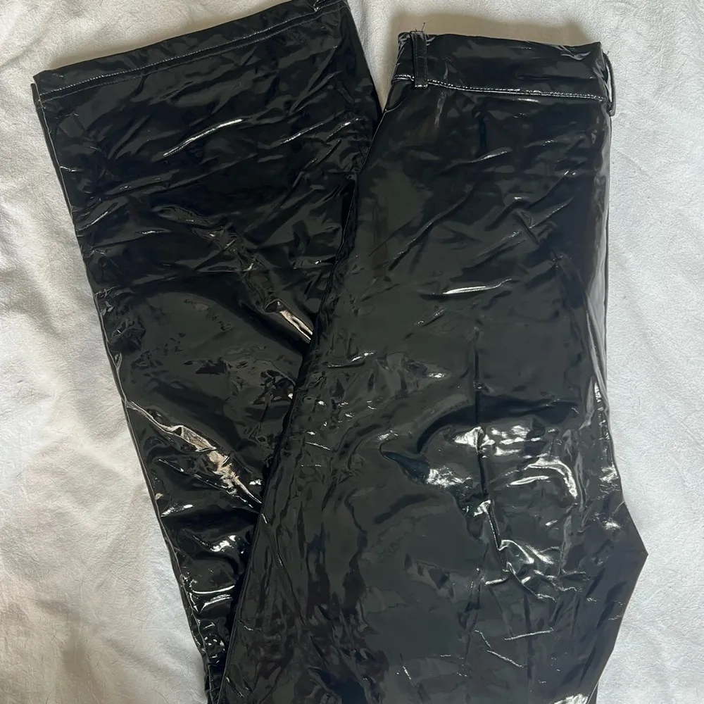 princess polly black leather pants - Image 5