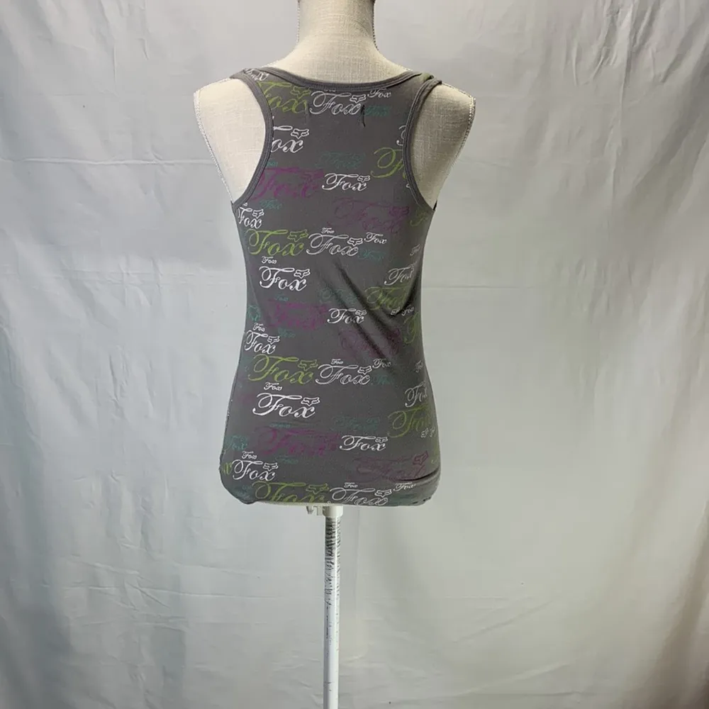 FOX Gray Tank Top Size Small - Image 6