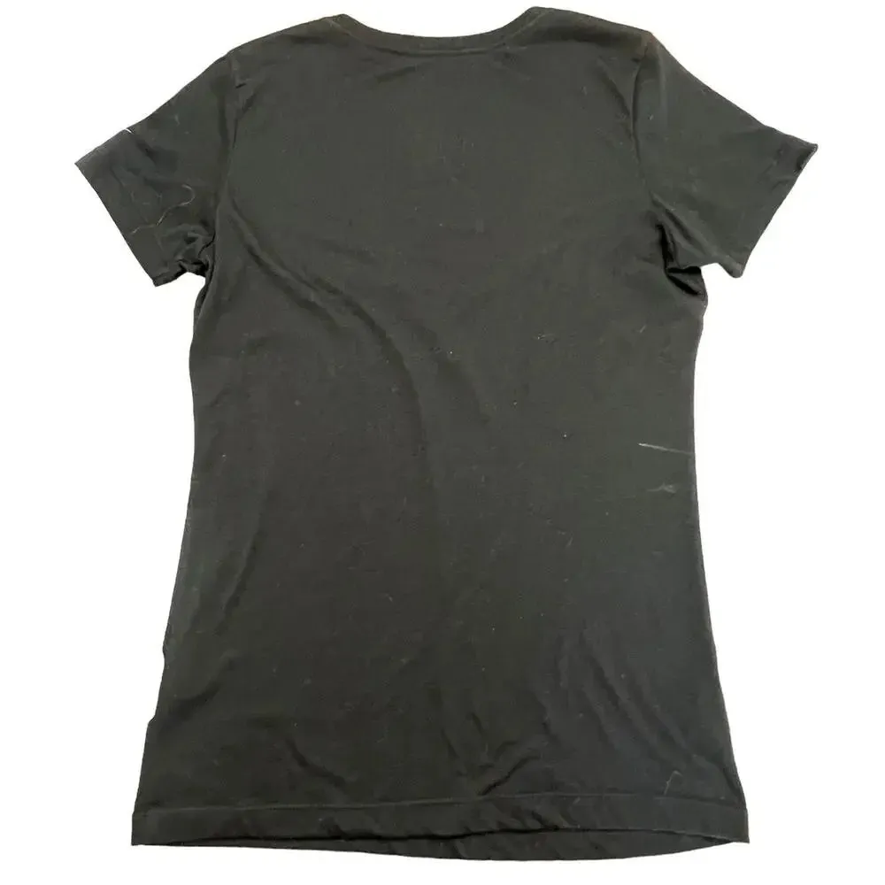 Nike Women's Medium Las‎ Vegas Raiders V-Neck Short Sleeve Graphic T-Shirt - Image 4