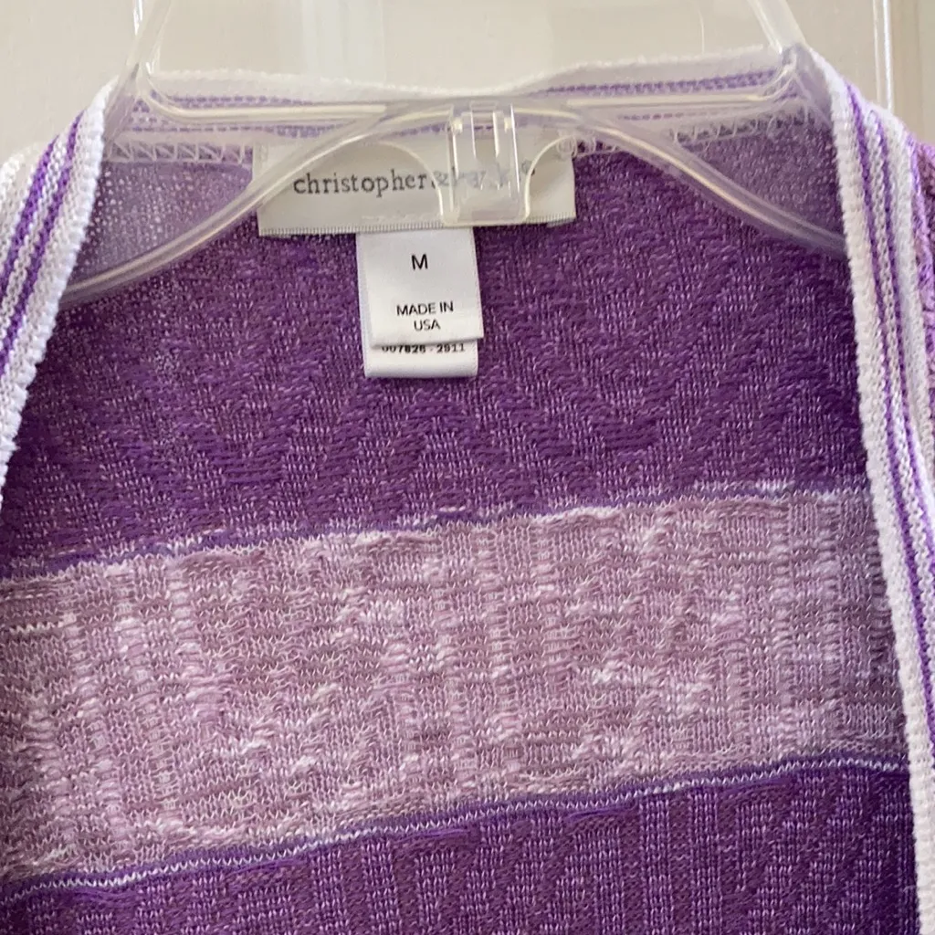 FINAL MARKDOWN Christopher & banks open front cardigan medium - Image 4