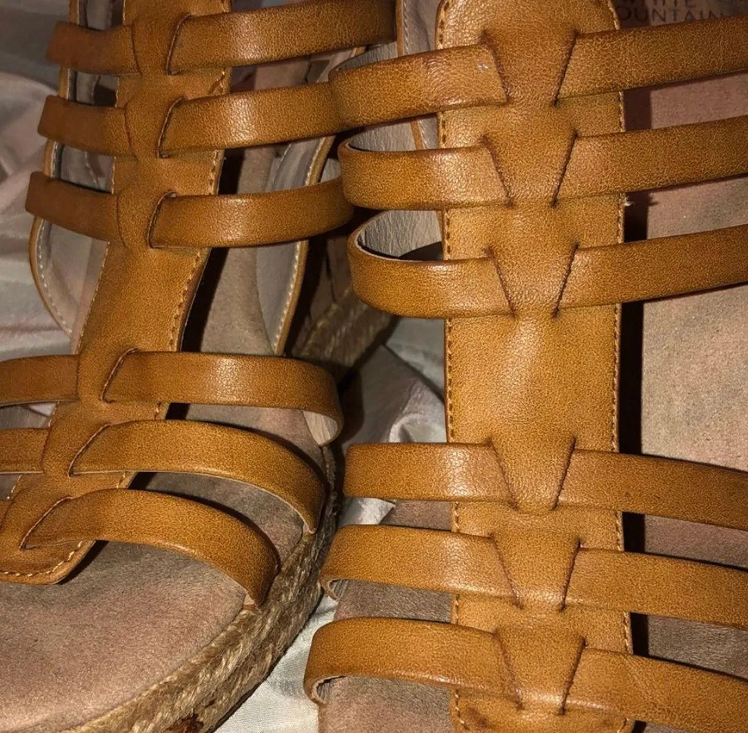 White Mountain White Mt. 9 strappy wedges  - Image 3